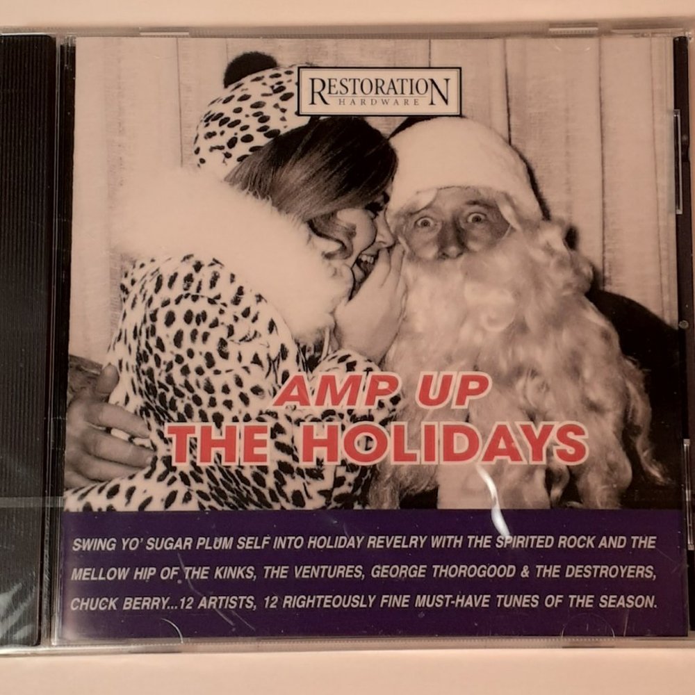 Restoration Hardware AMP UP THE HOLIDAYS CD new, sealed